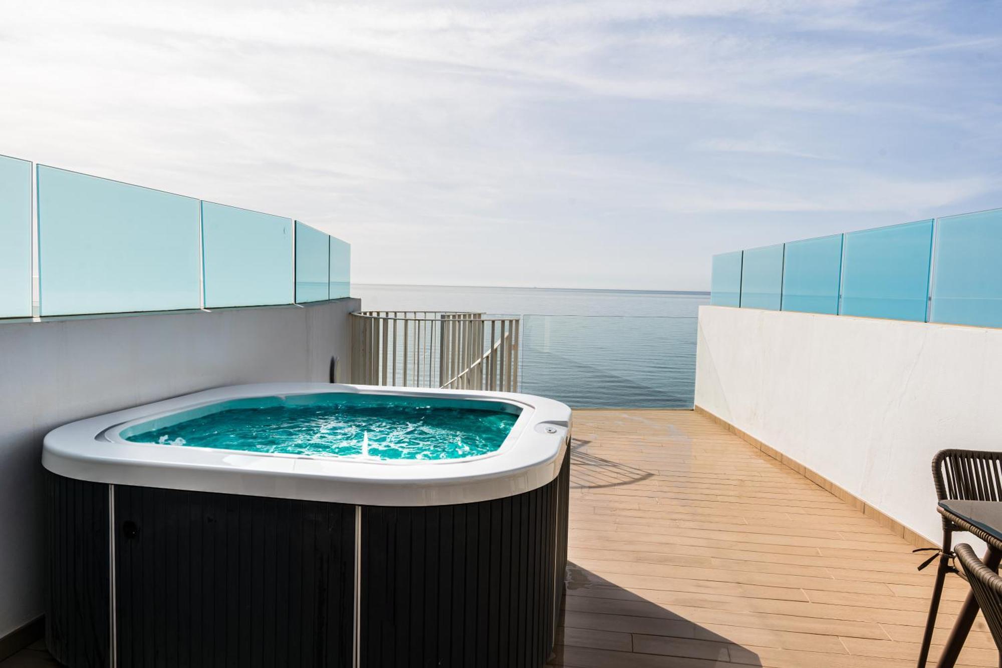 Panoramic Seaview Penthouse The Wave Leilighet Fuengirola Eksteriør bilde